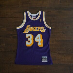 Shaquille O’Neal 96-97 Los Angeles Lakers Jersey by Mitchell & Ness Size Small